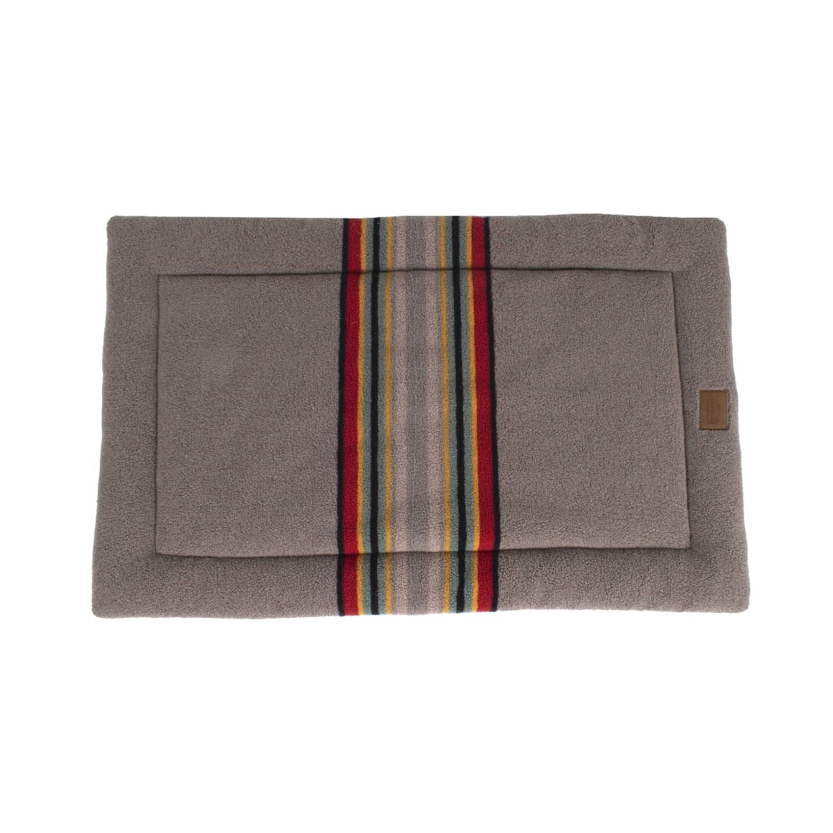 Pendleton Vintage Camp Comfort Cushion | Reversible Berber & Canvas Dog Bed for Home, Crates & Travel