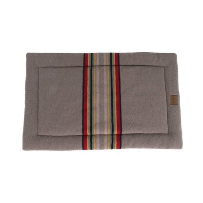 Pendleton Vintage Camp Comfort Cushion | Reversible Berber & Canvas Dog Bed for Home, Crates & Travel