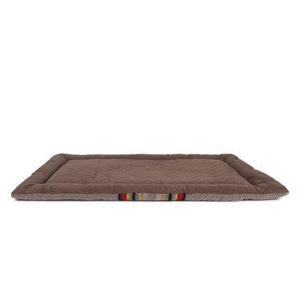 Pendleton Vintage Camp Comfort Cushion | Reversible Berber & Canvas Dog Bed for Home, Crates & Travel