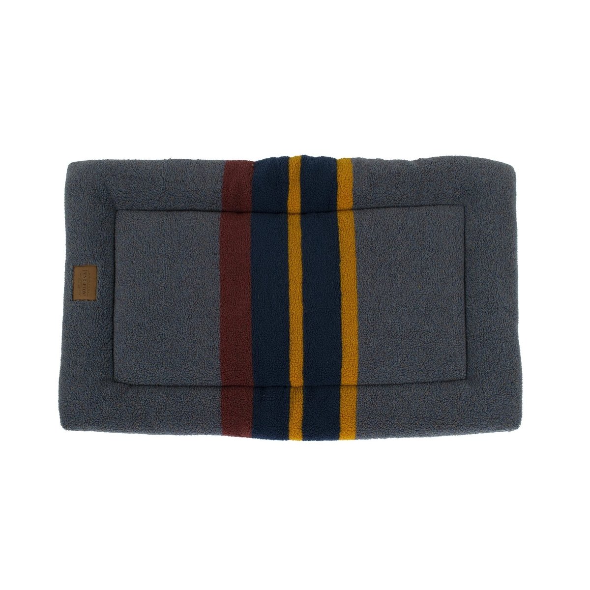 Pendleton Vintage Camp Comfort Cushion | Reversible Berber & Canvas Dog Bed for Home, Crates & Travel