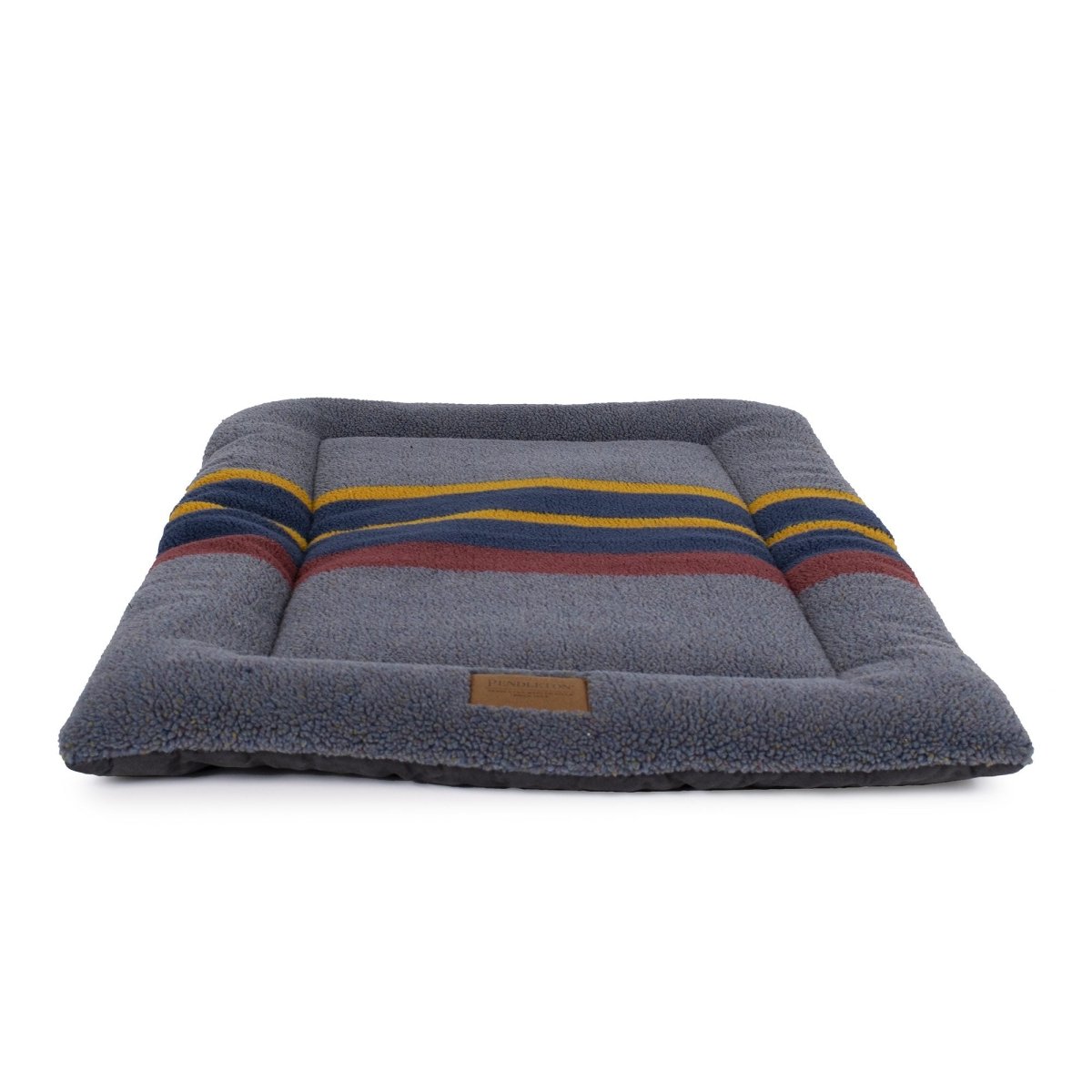 Pendleton Vintage Camp Comfort Cushion | Reversible Berber & Canvas Dog Bed for Home, Crates & Travel