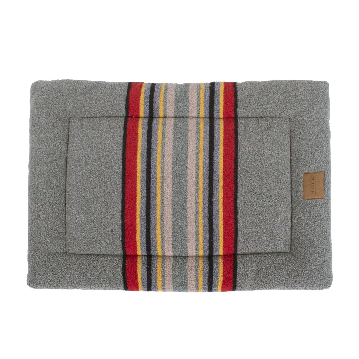Pendleton Vintage Camp Comfort Cushion | Reversible Berber & Canvas Dog Bed for Home, Crates & Travel