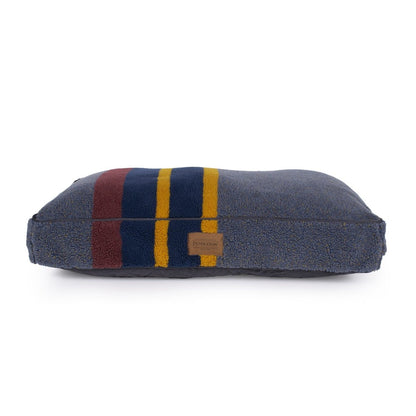 Pendleton Vintage Camp Pet Napper | Berber Dog Bed with Recycled Fill or Memory Foam & Removable Cover