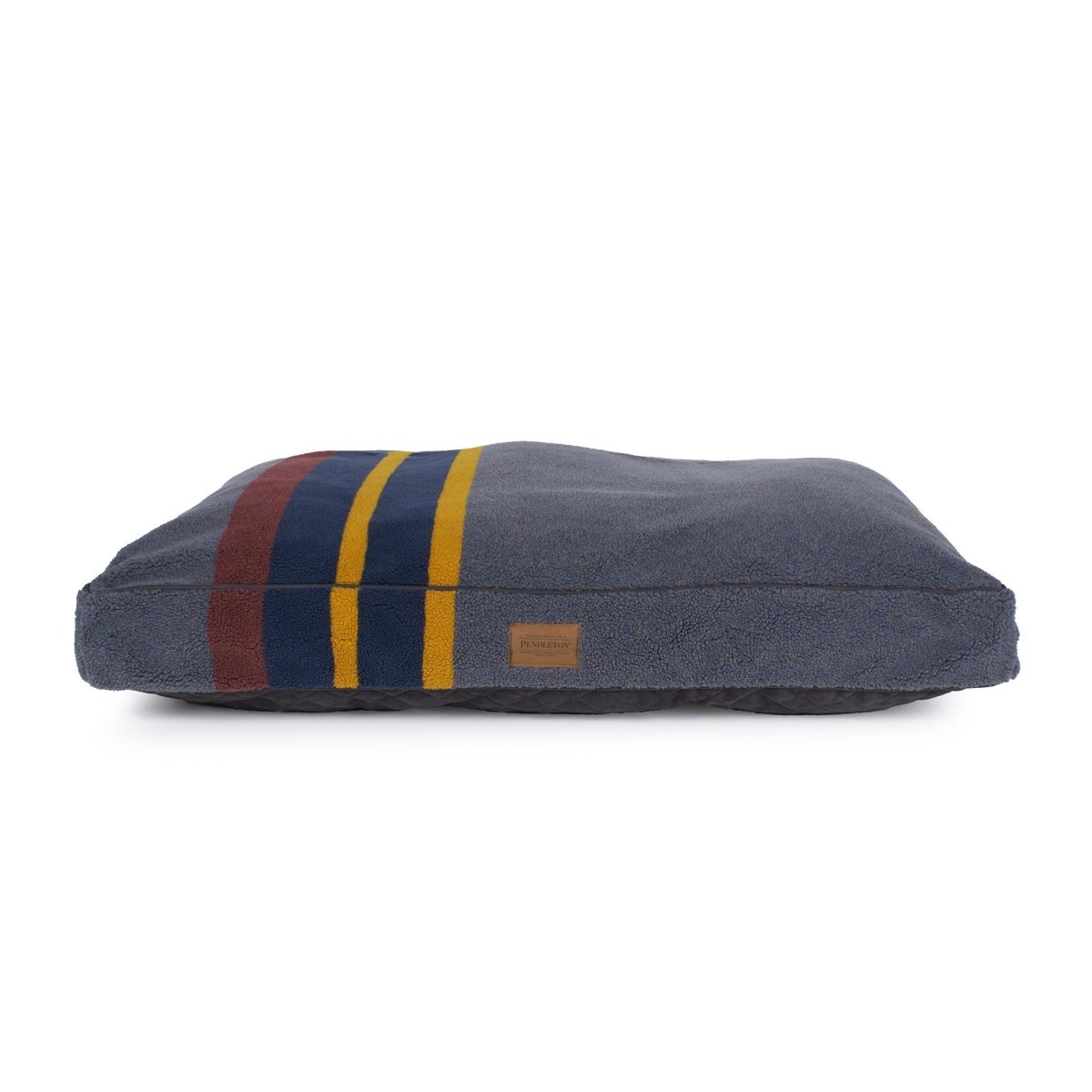 Pendleton Vintage Camp Pet Napper | Berber Dog Bed with Recycled Fill or Memory Foam & Removable Cover