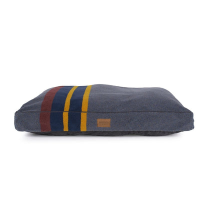 Pendleton Vintage Camp Pet Napper | Berber Dog Bed with Recycled Fill or Memory Foam & Removable Cover