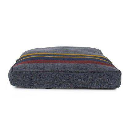 Pendleton Vintage Camp Pet Napper | Berber Dog Bed with Recycled Fill or Memory Foam & Removable Cover