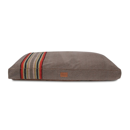 Pendleton Vintage Camp Pet Napper | Berber Dog Bed with Recycled Fill or Memory Foam & Removable Cover