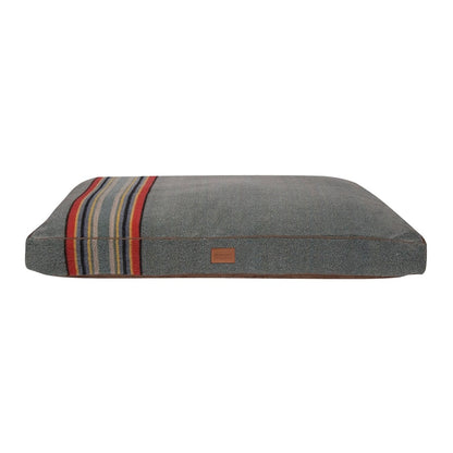Pendleton Vintage Camp Pet Napper | Berber Dog Bed with Recycled Fill or Memory Foam & Removable Cover
