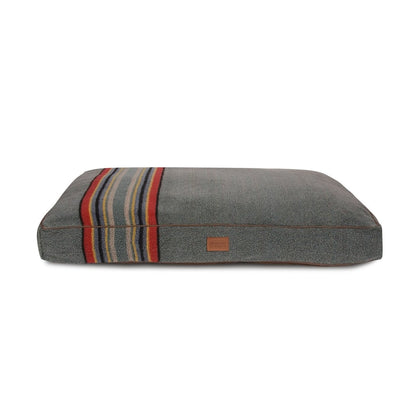 Pendleton Vintage Camp Pet Napper | Berber Dog Bed with Recycled Fill or Memory Foam & Removable Cover