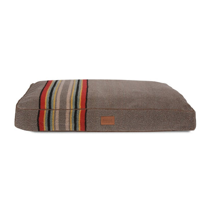 Pendleton Vintage Camp Pet Napper | Berber Dog Bed with Recycled Fill or Memory Foam & Removable Cover