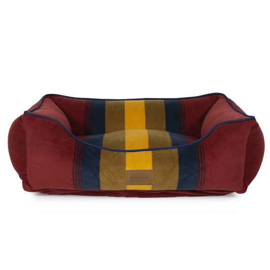 Pendleton Zion National Park Kuddler Fleece Dog Bed | 320 GSM Polar Fleece Bolster Bed with Recycled MemoryFiber™ & Washable Cover