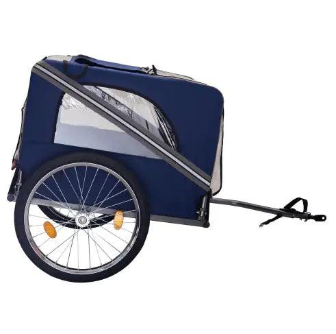 PetSafe Bike Trailer with Airflow Mesh and Reflective Safety