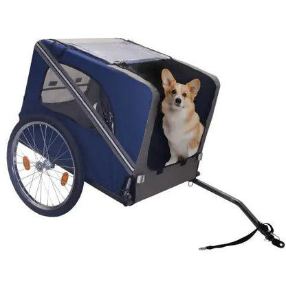 PetSafe Bike Trailer with Airflow Mesh and Reflective Safety