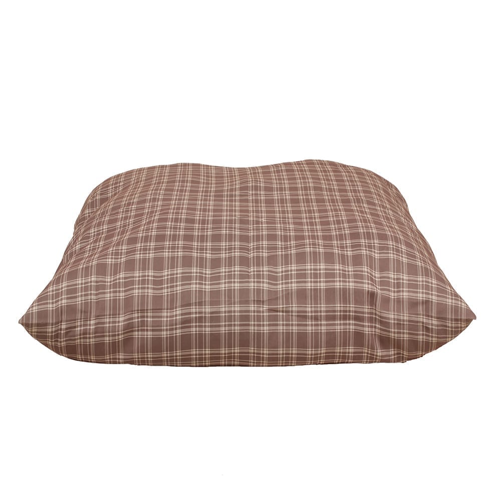 Plaid Shebang Rectangle Indoor/Outdoor Dog Bed | UV-Resistant Cover with Recycled MemoryFiber™ Fill