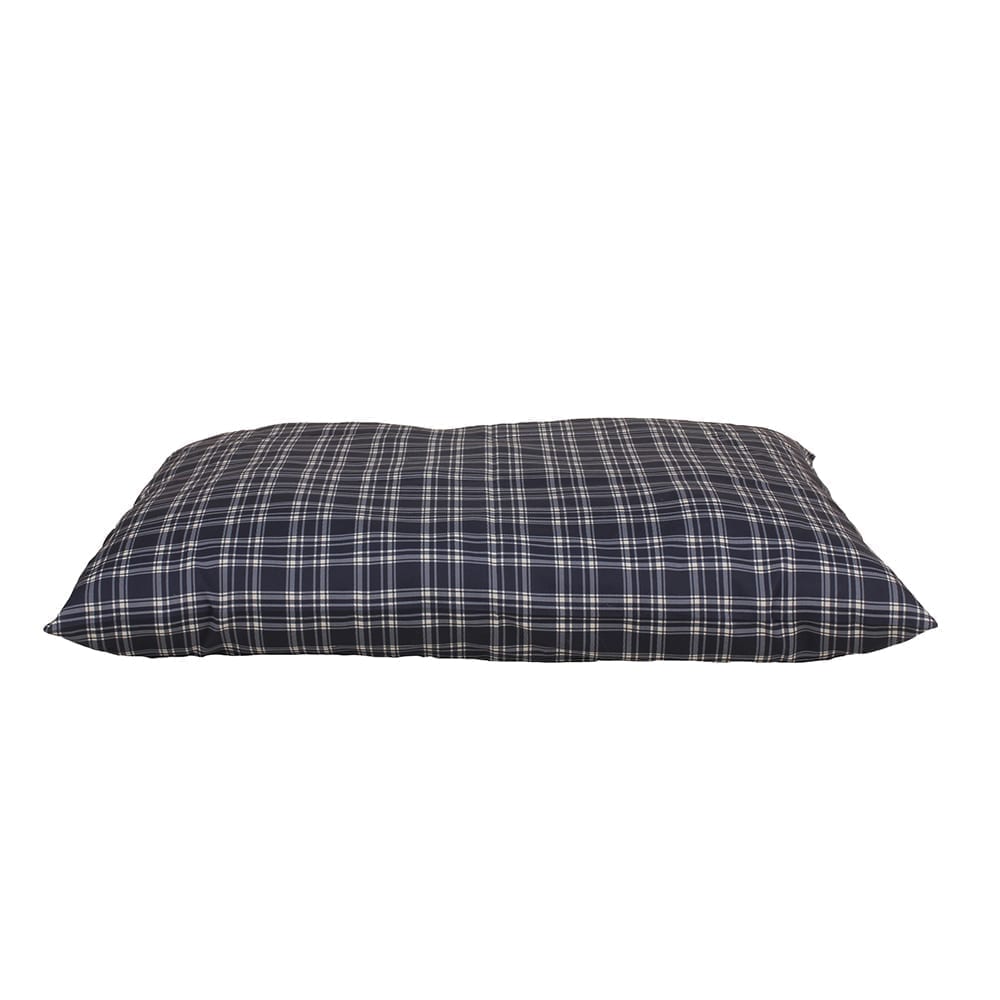 Plaid Shebang Rectangle Indoor/Outdoor Dog Bed | UV-Resistant Cover with Recycled MemoryFiber™ Fill