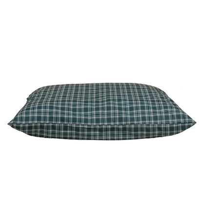 Plaid Shebang Rectangle Indoor/Outdoor Dog Bed | UV-Resistant Cover with Recycled MemoryFiber™ Fill