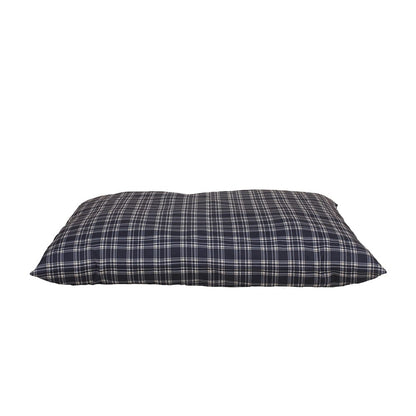 Plaid Shebang Rectangle Indoor/Outdoor Dog Bed | UV-Resistant Cover with Recycled MemoryFiber™ Fill