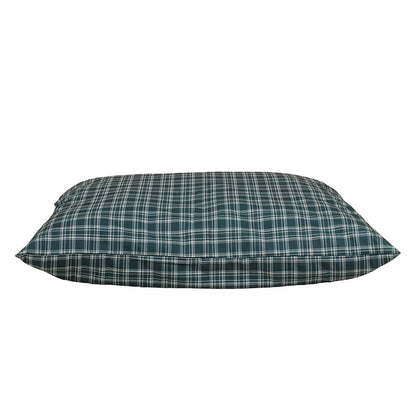 Plaid Shebang Rectangle Indoor/Outdoor Dog Bed | UV-Resistant Cover with Recycled MemoryFiber™ Fill