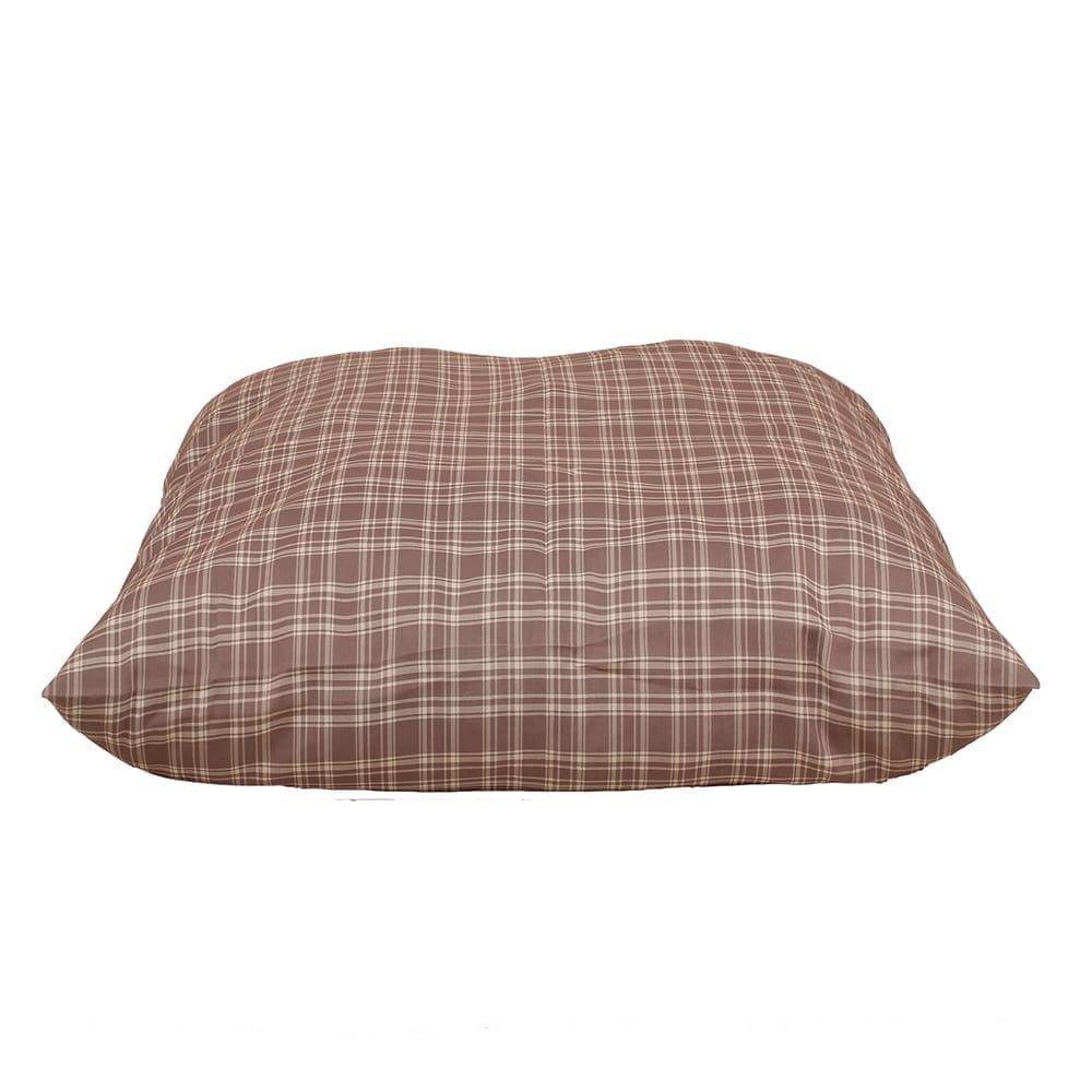 Plaid Shebang Rectangle Indoor/Outdoor Dog Bed | UV-Resistant Cover with Recycled MemoryFiber™ Fill