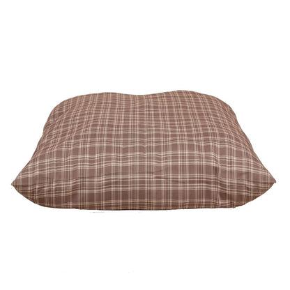 Plaid Shebang Rectangle Indoor/Outdoor Dog Bed | UV-Resistant Cover with Recycled MemoryFiber™ Fill