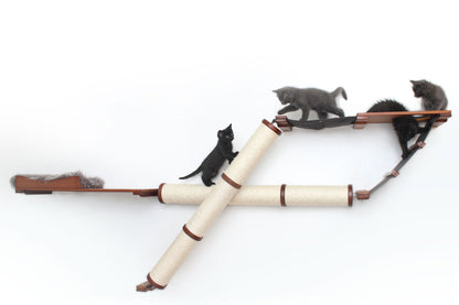 The Plateau - Horizontal Cat Scratcher Bed Set