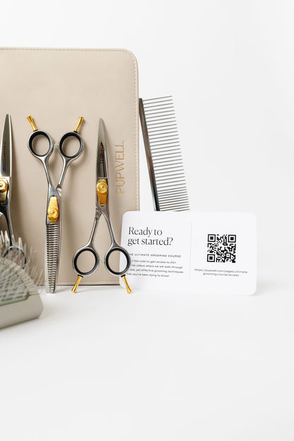 Ultimate Dog Grooming Kit | Professional 14-Tool Home Grooming Set with Training Course