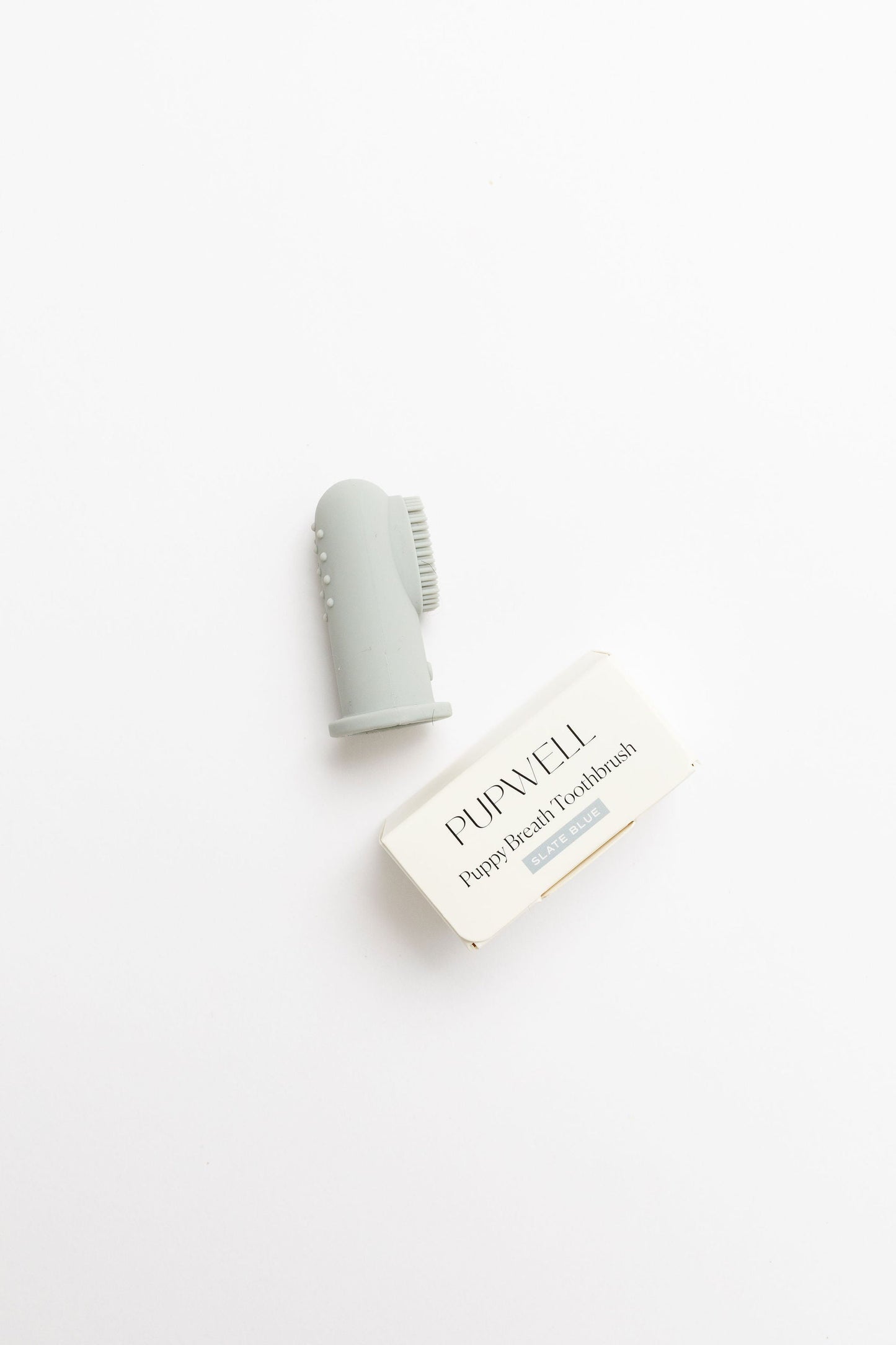 Pupwell Puppy Breath Finger Toothbrush – Soft Silicone Dog Dental Cleaner