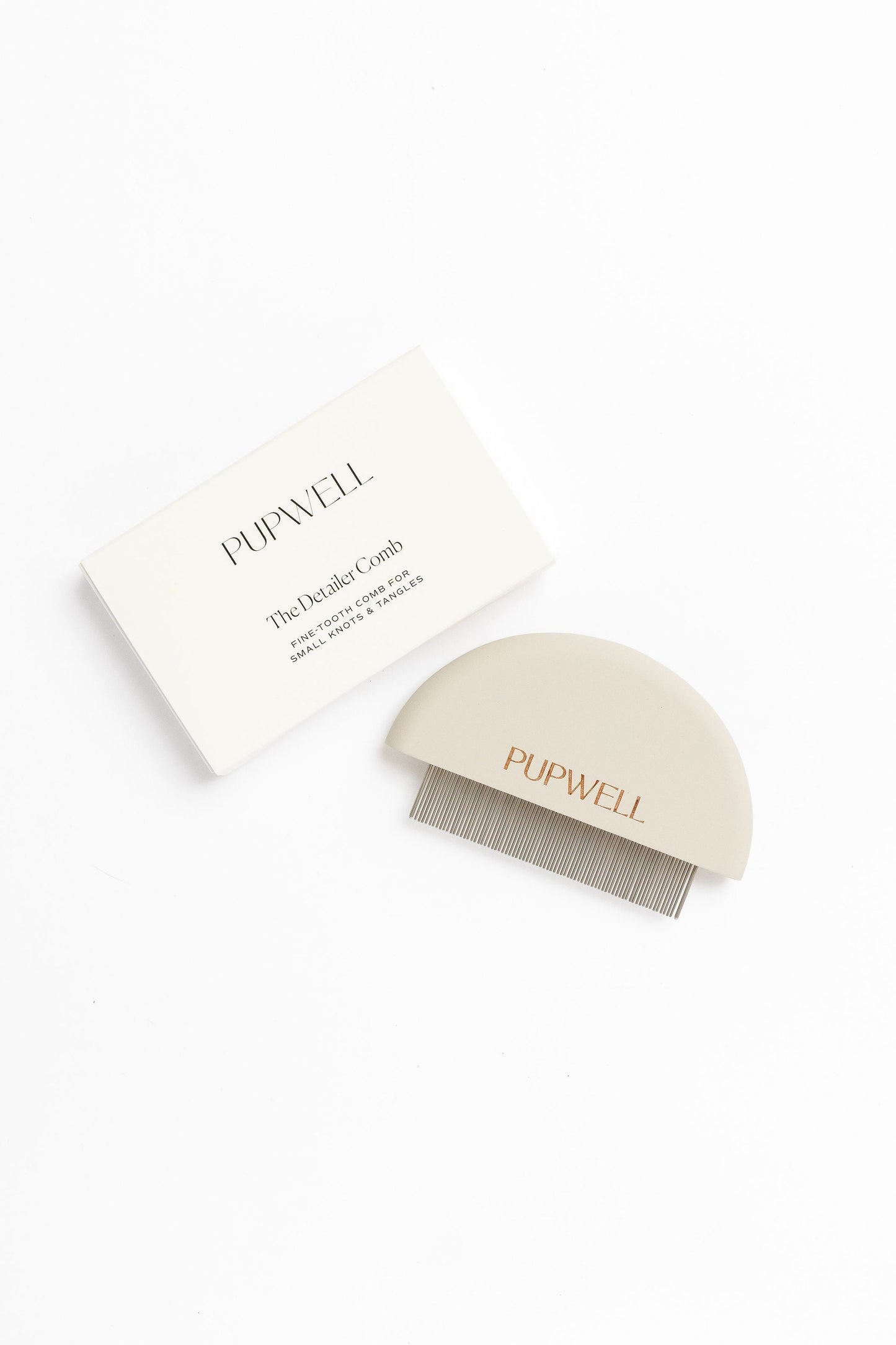 Pupwell Detailer Comb – Precision Tear Stain & Eye Grooming Tool