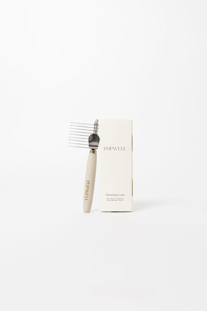 Pupwell Detangler Comb – Dematting Tool for Knots & Mats