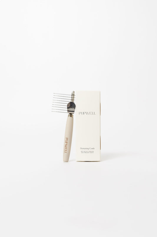 Pupwell Detangler Comb – Dematting Tool for Knots & Mats