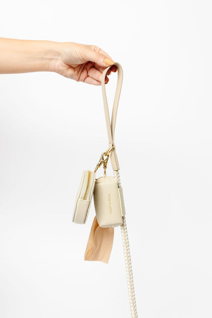 City Walk Kit – 3-Piece Dog Walking Set (Leash, Waste Bag Holder & Treat Pouch) | Pupwell