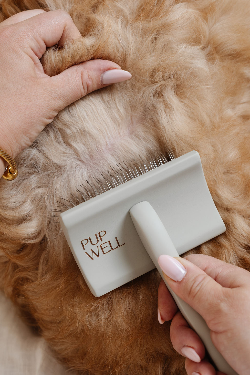 Everyday Slicker Brush | Professional Dog Grooming Brush for Detangling & Mat Prevention