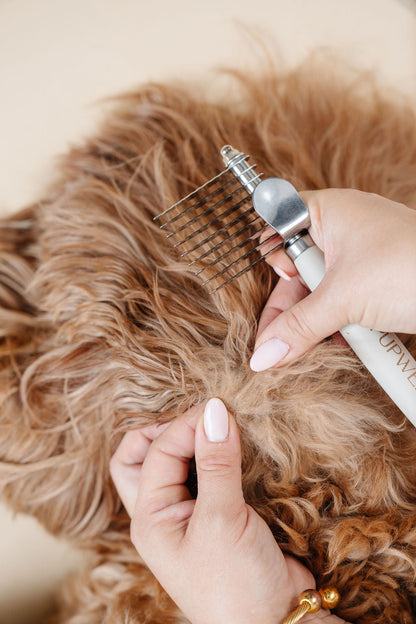 Pupwell Detangler Comb – Dematting Tool for Knots & Mats