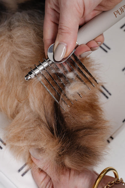 Pupwell Detangler Comb – Dematting Tool for Knots & Mats