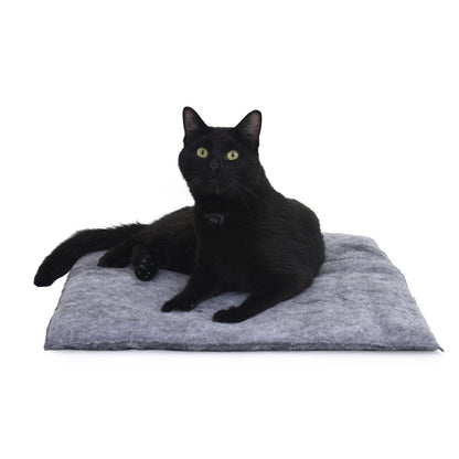 Purr Padd Cat Bed | Ultra-Soft Electrostatic Heat-Trapping Pads (Set of 2) — Made in USA