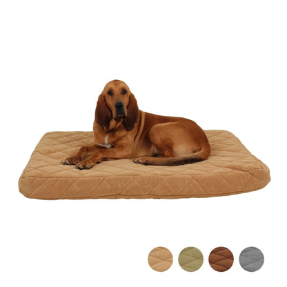 Quilted Orthopedic Jamison Dog Bed | 4" Medical-Grade Foam with Moisture Barrier & Washable Cover