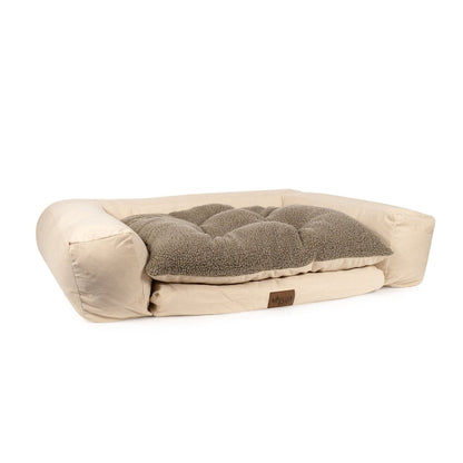 Rectangle Orthopedic Pet Couch | Supportive Dog Bed with Medical-Grade Foam & Washable Cover