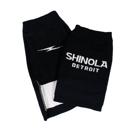 Shinola Brand Logo Knitted Pet Sweater | Cozy Pullover Acrylic Dog Sweater — Machine Washable