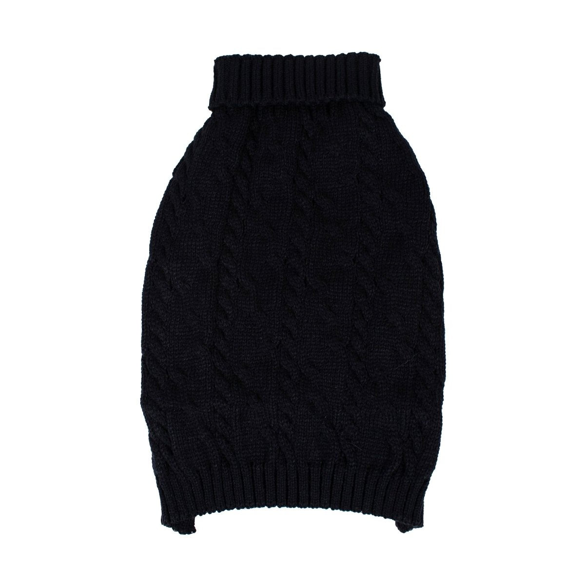 Shinola Cable Knit Pet Sweater | Cozy Pull-Over Dog Sweater in Multiple Sizes