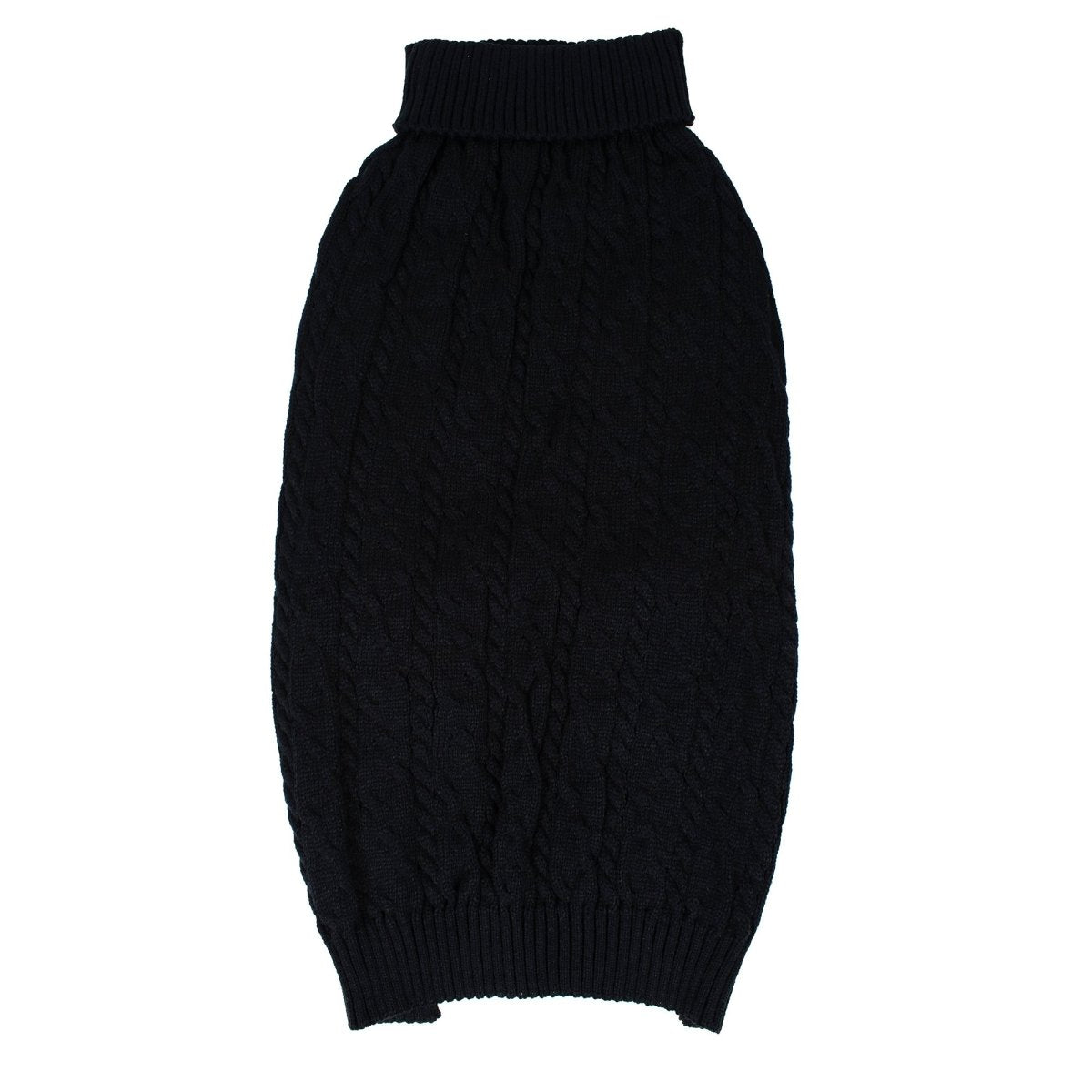 Shinola Cable Knit Pet Sweater | Cozy Pull-Over Dog Sweater in Multiple Sizes