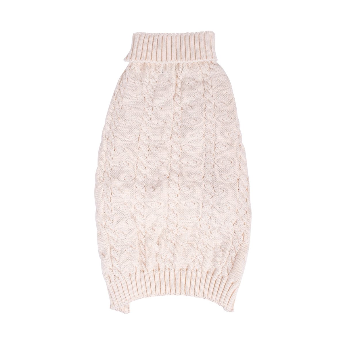 Shinola Cable Knit Pet Sweater | Cozy Pull-Over Dog Sweater in Multiple Sizes