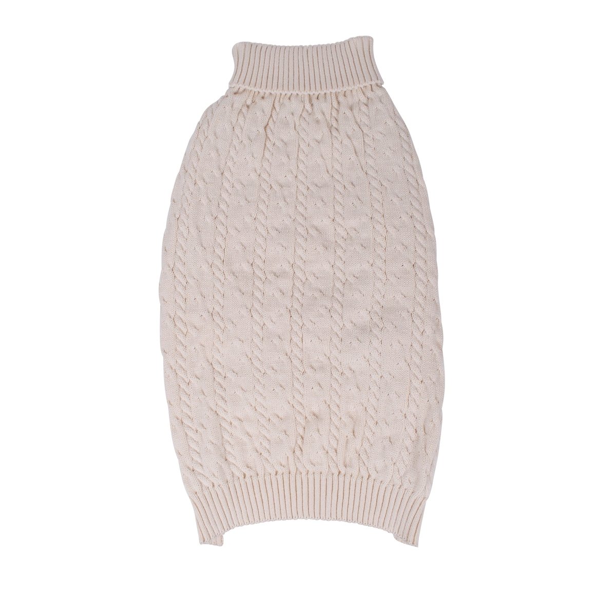 Shinola Cable Knit Pet Sweater | Cozy Pull-Over Dog Sweater in Multiple Sizes