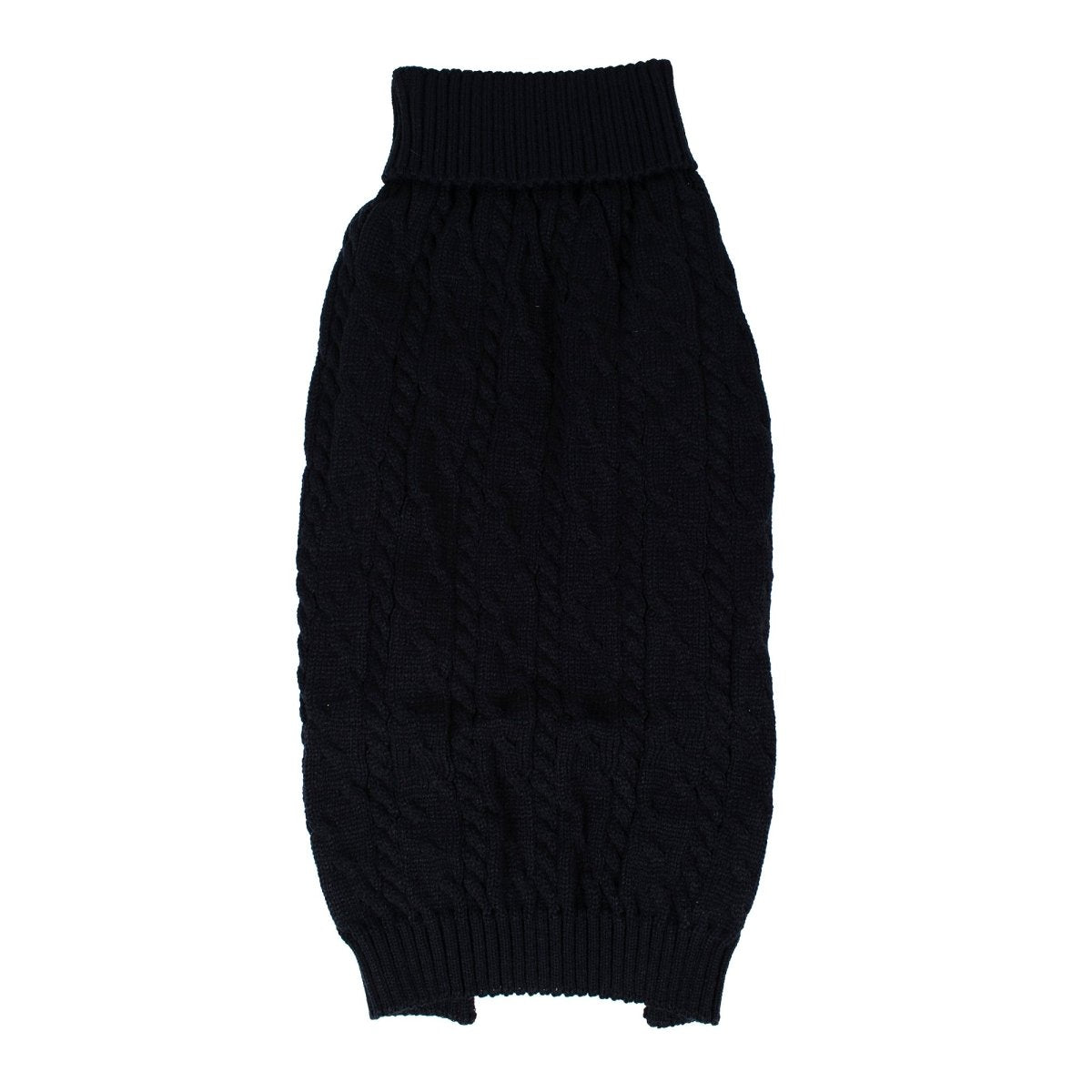 Shinola Cable Knit Pet Sweater | Cozy Pull-Over Dog Sweater in Multiple Sizes