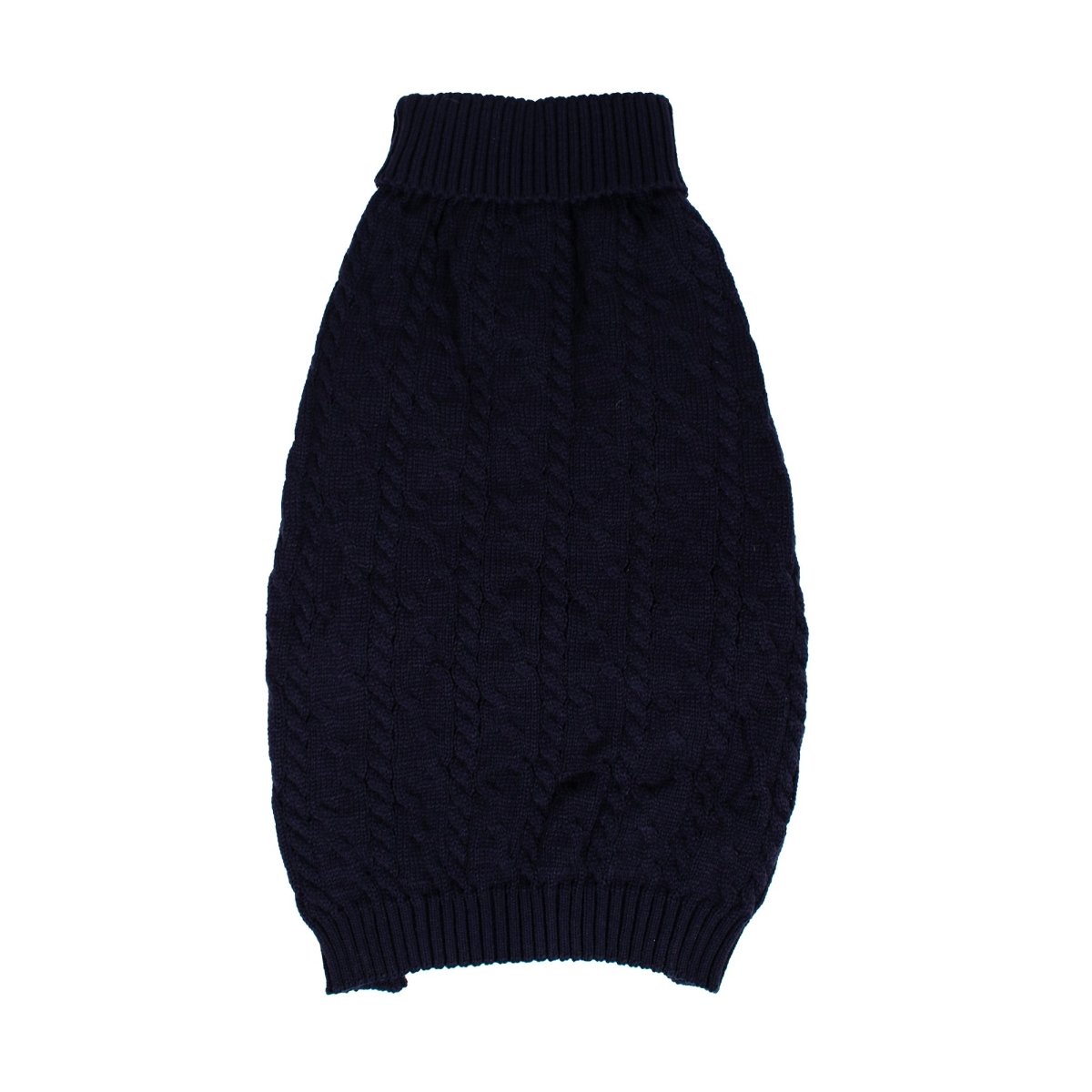 Shinola Cable Knit Pet Sweater | Cozy Pull-Over Dog Sweater in Multiple Sizes
