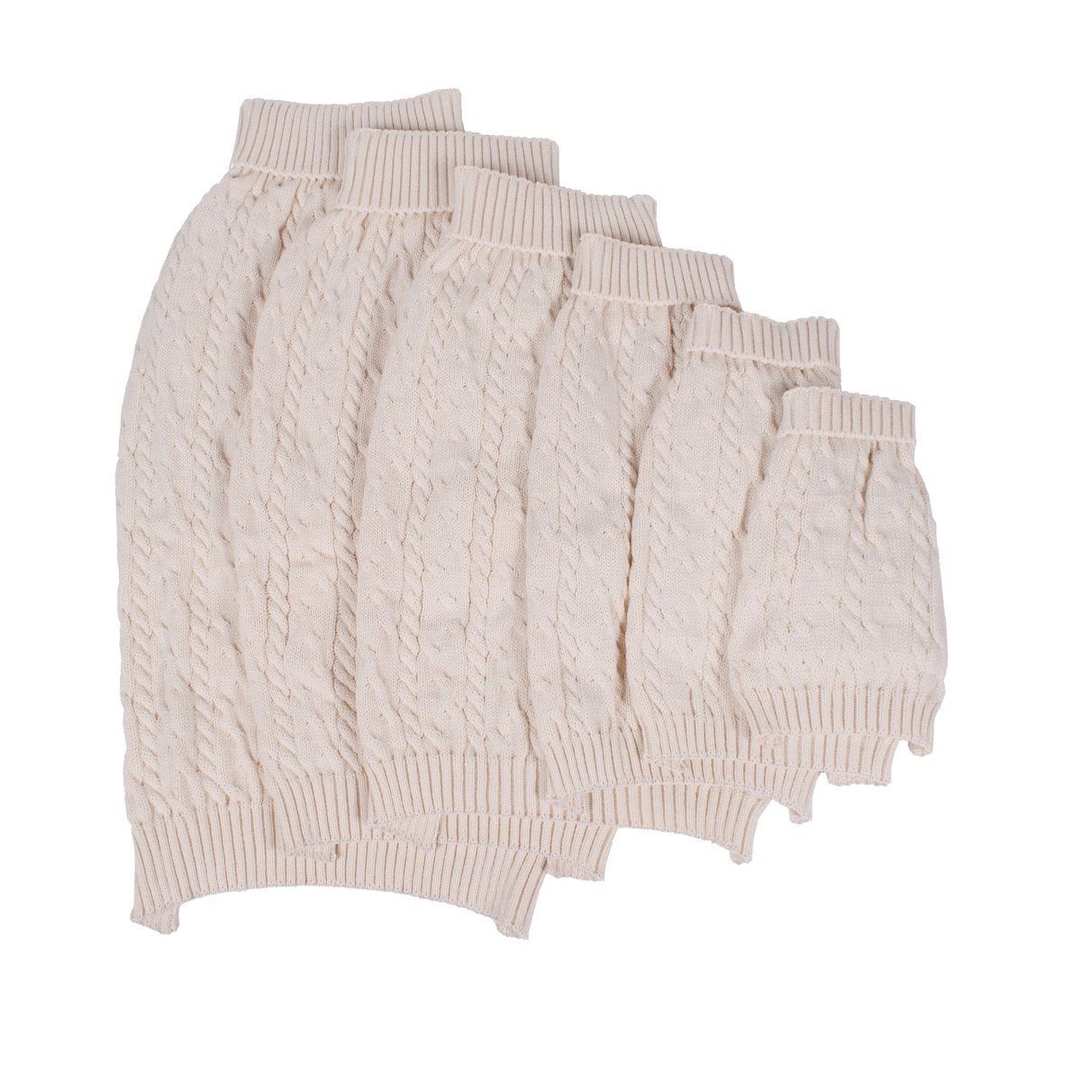 Shinola Cable Knit Pet Sweater | Cozy Pull-Over Dog Sweater in Multiple Sizes