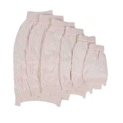 Shinola Cable Knit Pet Sweater | Cozy Pull-Over Dog Sweater in Multiple Sizes