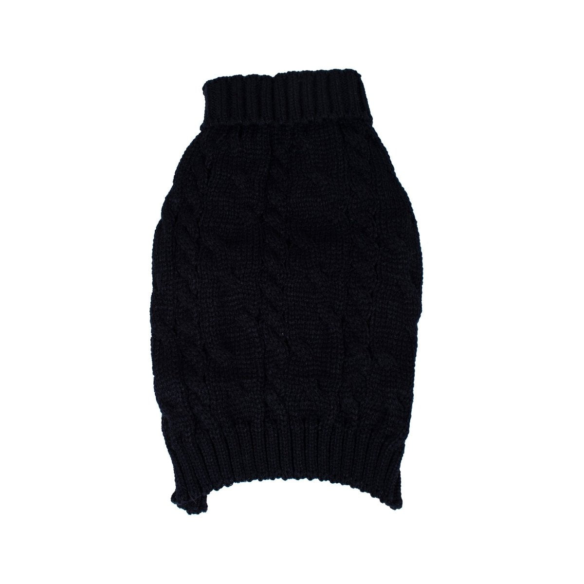 Shinola Cable Knit Pet Sweater | Cozy Pull-Over Dog Sweater in Multiple Sizes