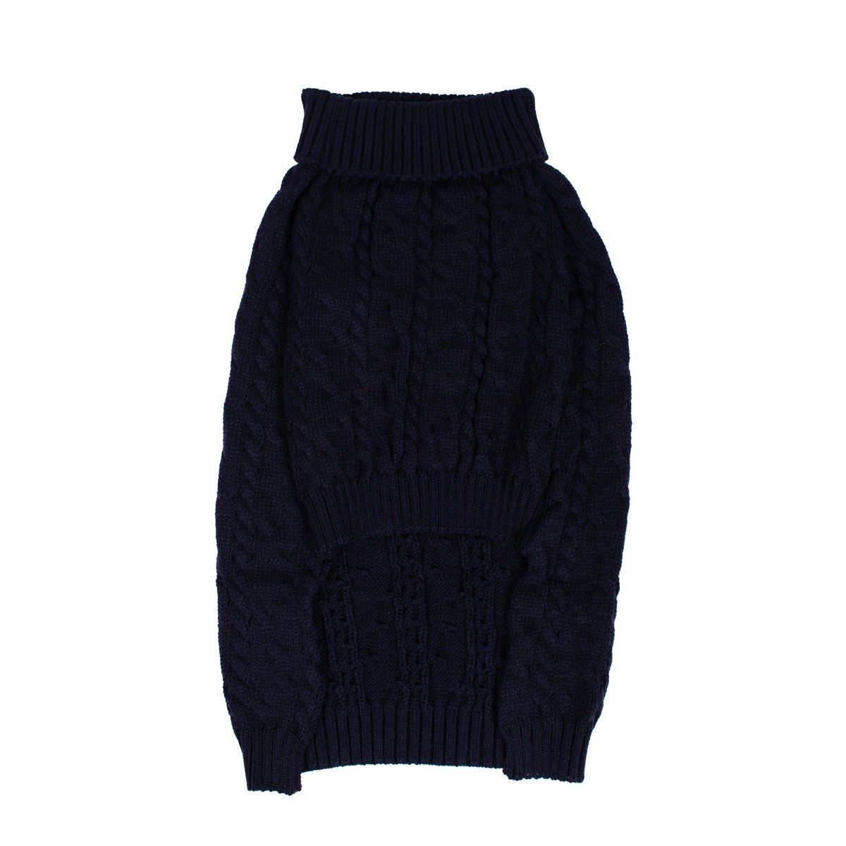 Shinola Cable Knit Pet Sweater | Cozy Pull-Over Dog Sweater in Multiple Sizes