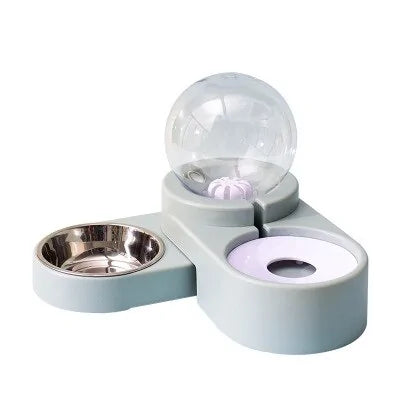 EasyFeed Adjustable Pet Food & Water Station – Elevated, Space-Saving Feeding Solution