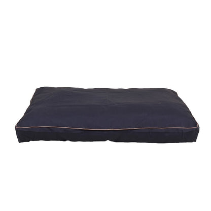 Solid Jamison Rectangle Indoor/Outdoor Dog Bed | UV-Resistant Cover with Recycled MemoryFiber™ Fill